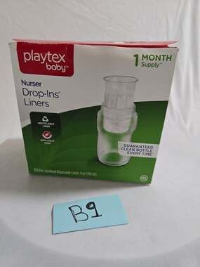 Playtex Baby Nurser Drop-Ins Liners 150 Count Box 4oz 1 Month Supply
